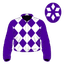 Bourbon Blues silk