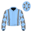 Galileo Dame silk