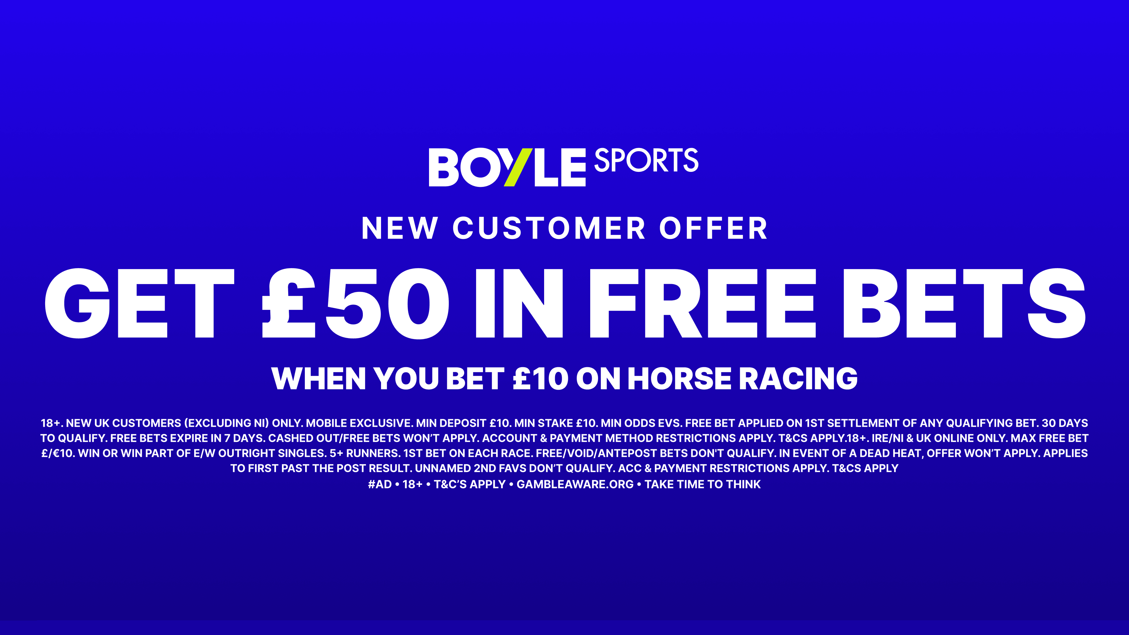 BOYLE Sports Offer: £50 in Free Bets + Daily Money Back Special for New Customers for Cheltenham 2026